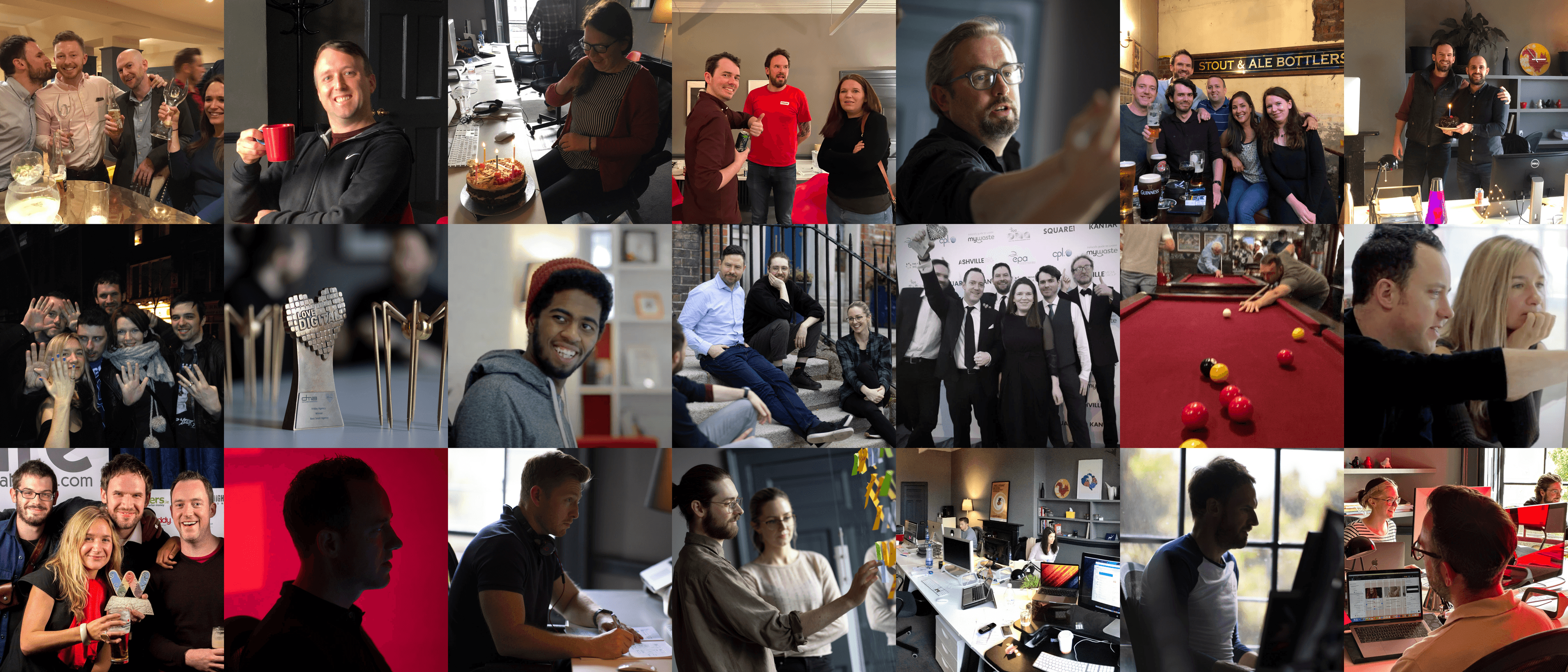 A visual history of Friday and it team members